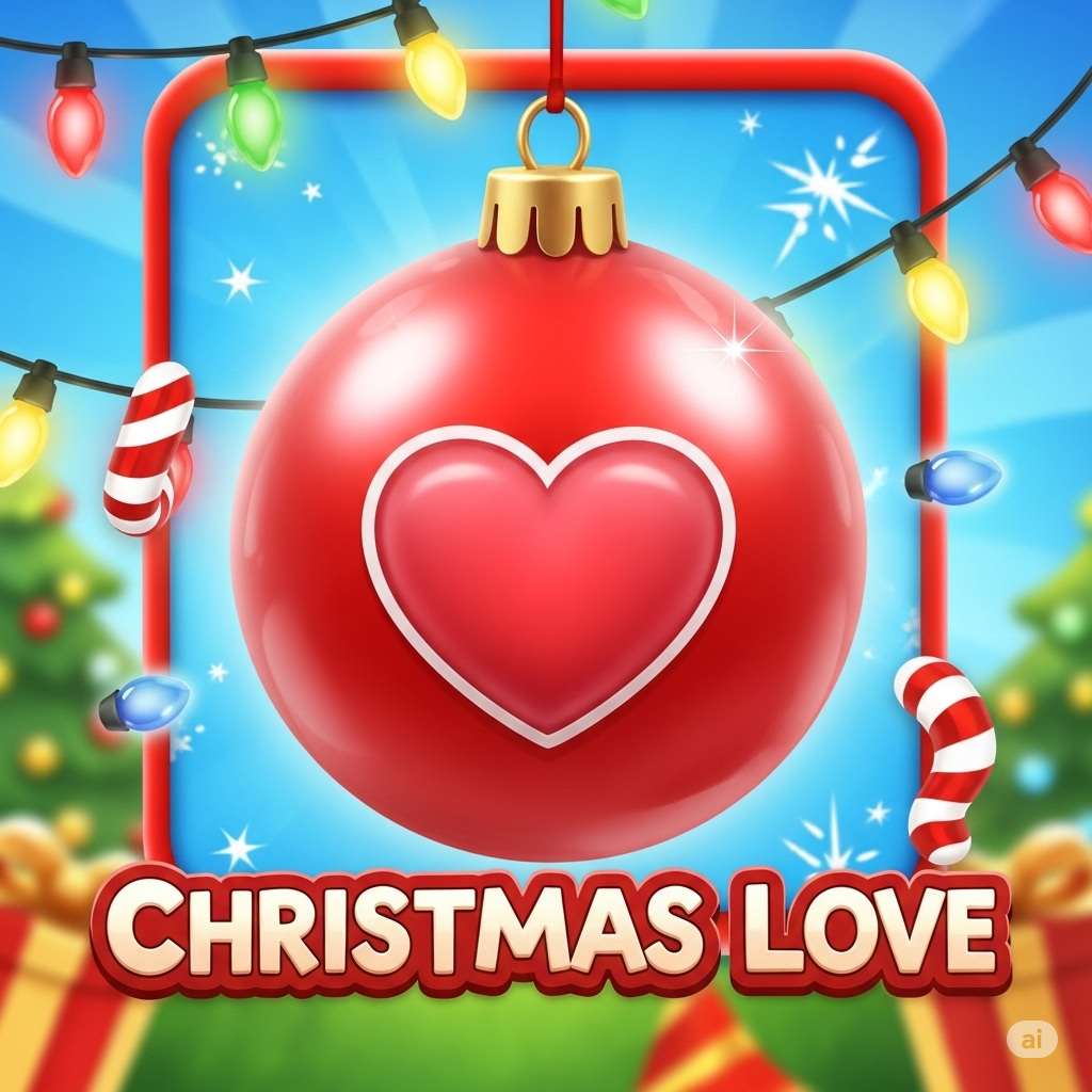 Red Ball Christmas love